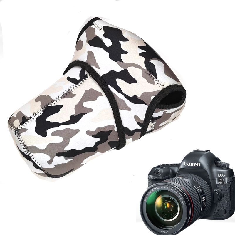 Capa protetora para câmera, bolsa macia à prova d'água, Micro cabeça de porco único, forro SLR, embrulho, fotografia, ab