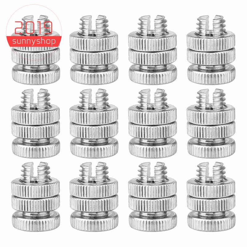 [Bestseller S] 12 Peças De Parafuso Dividido Braçadeira Conector De Fio Cerca Elétrica Liga De Alumínio Para Múltiplas C