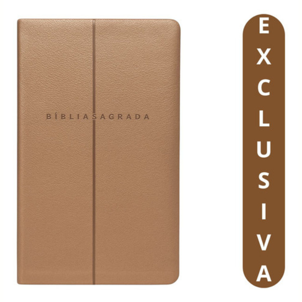 Bíblia Slim Nvi Marrom | Edição Portátil E Sofisticada | Capa Marrom Premium | Letra Agradável | Ideal Para Presentear,