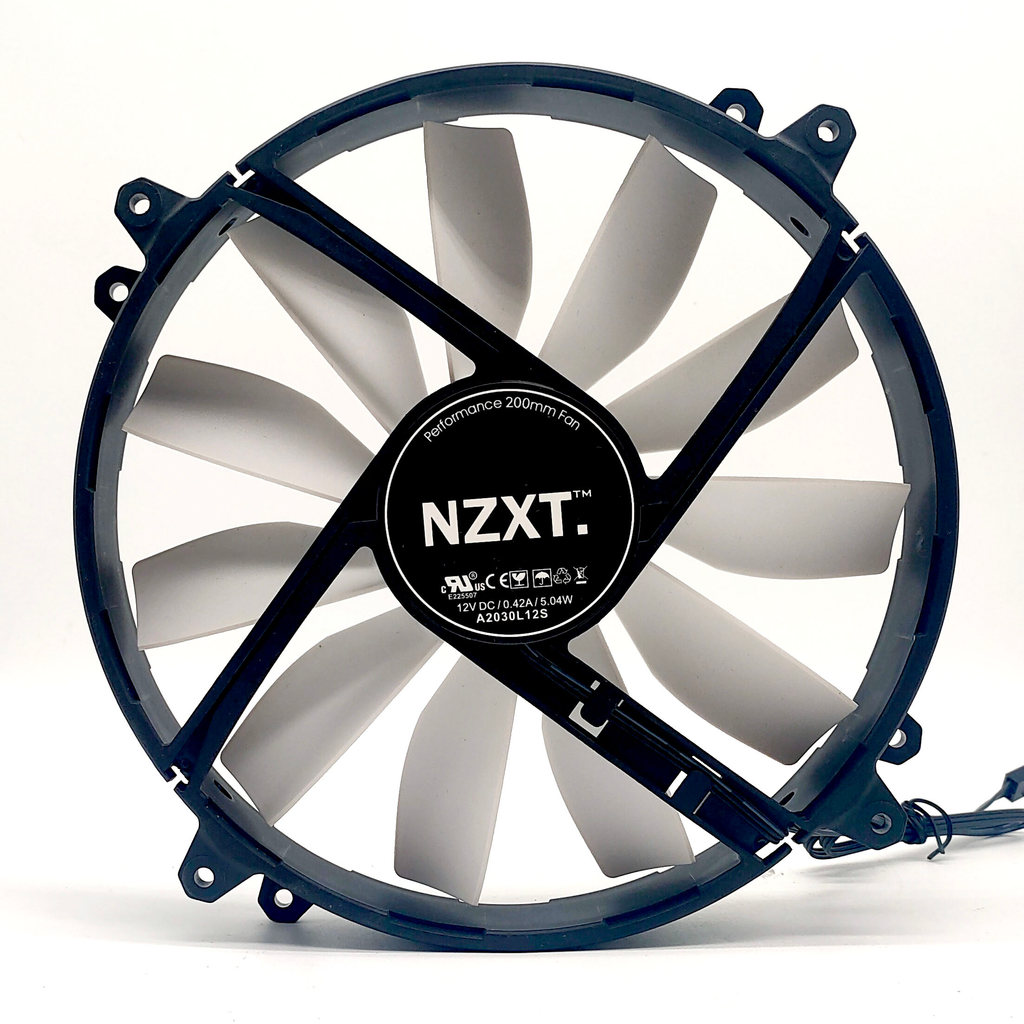 Original NZXT Enjie A2030L12S 12V 0.42A 20CM 20030 Ventilador de resfriamento de três fios