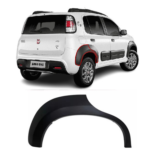 Moldura Para-lama Traseiro Direito Fiat 100219718