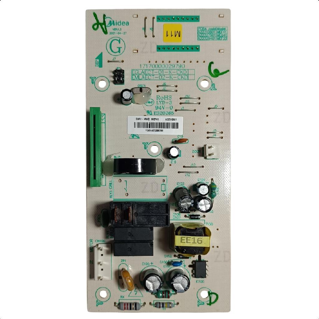 Placa Micro-ondas Electrolux Mef41 70002531 OriginalPlaca Micro-ondas Electrolux Mef41 70002531 OriginalPlaca Micro-onda