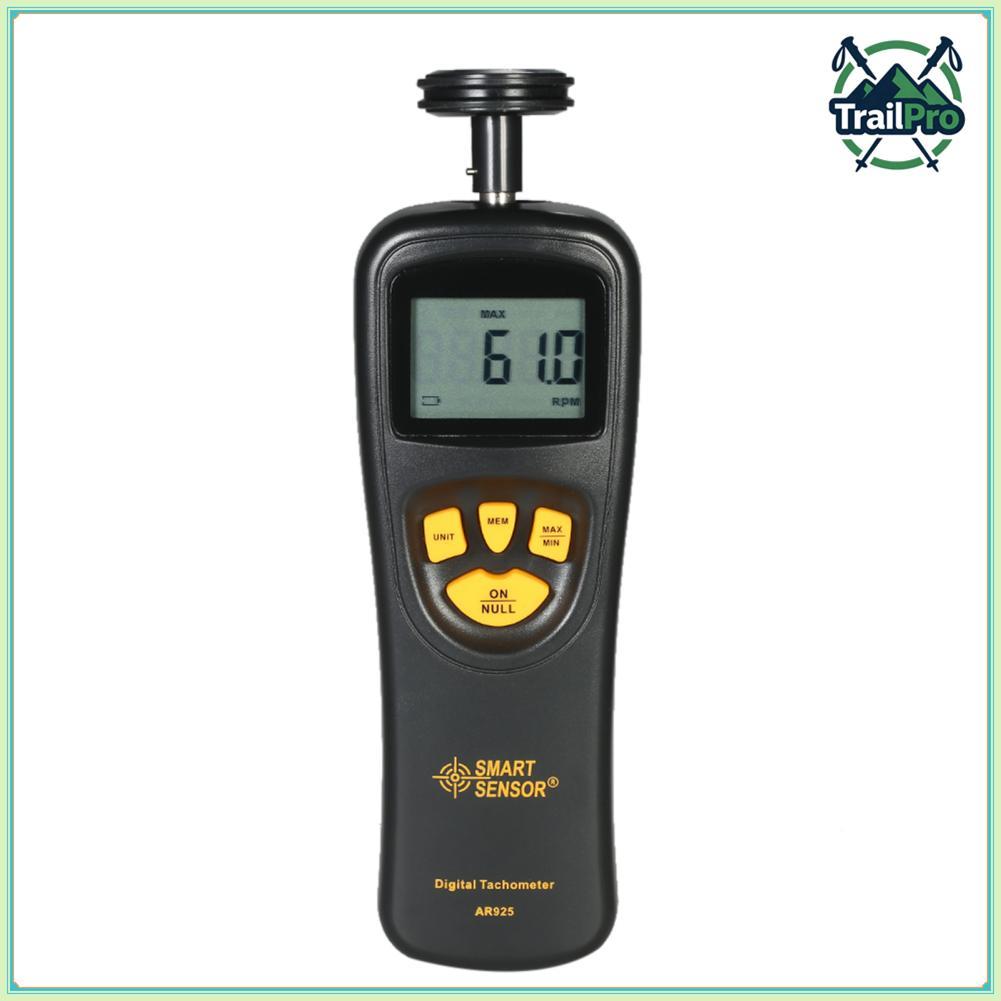 TrailPro SENSOR INTELIGENTE de Contato Portátil LCD Digital Tacômetro Velocímetro Medidor de Tacômetro Ampla Medição