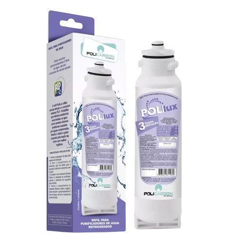 Filtro Refil Purificador Água Compatível Eletrolux PA10N, PA20G, PA25G, PA30G,PA40G Polilux