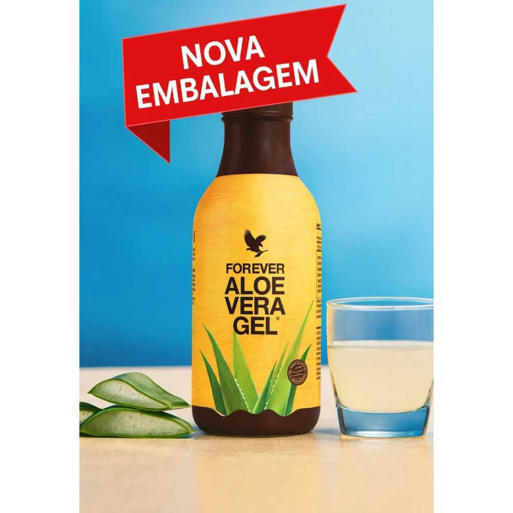 Aloe Vera Gel Forever  - 100 % ORIGINAL e vegano
