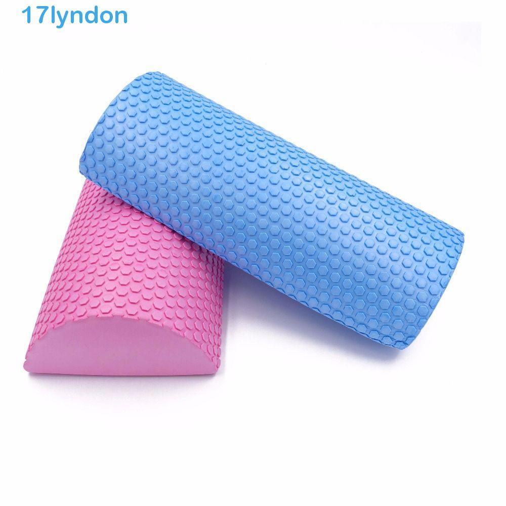 LYNDON Meio Redondo Bloco De Yoga EVA 30-45cm Fisioterapia Coluna Ginásio Fitness Espuma Rolo Almofada Equilíbrio
