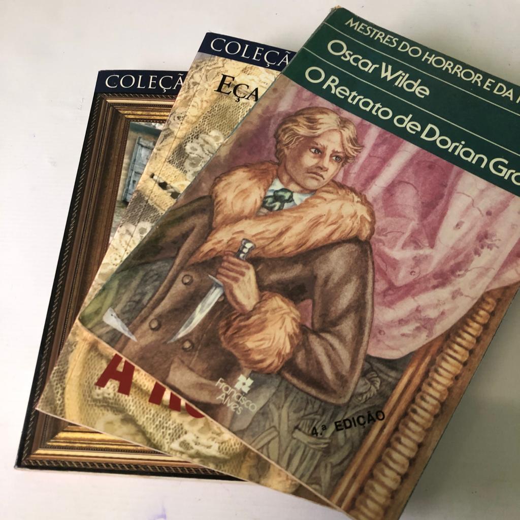 Kit 3 Livros A Relíquia O Retrato de Dorian Gray O Cortiço