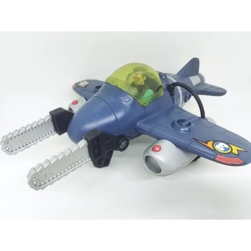 Imaginext Sky Racers Veiculo Aviao Twister Jet T5308 Mattel Aviao Twister Azul