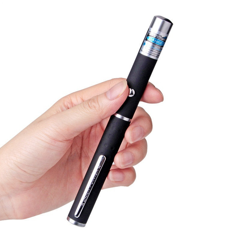 2024 NOVO Laser Pointer Pet Cat Toy USB 5MW 650nm Long Range High Power Green Laser Pen Preto Forte Visível Feixe de Luz