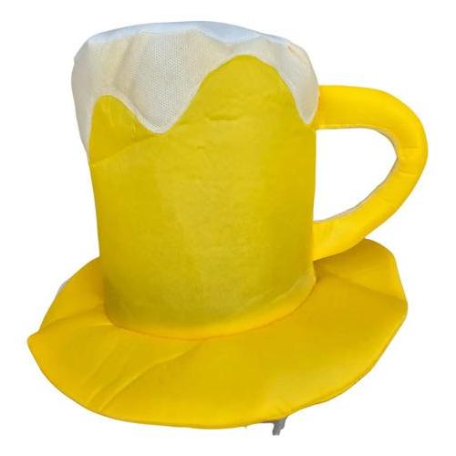Kit C/2 Chapéu Chopp Tecido Festa Boteco Carnaval Cartola