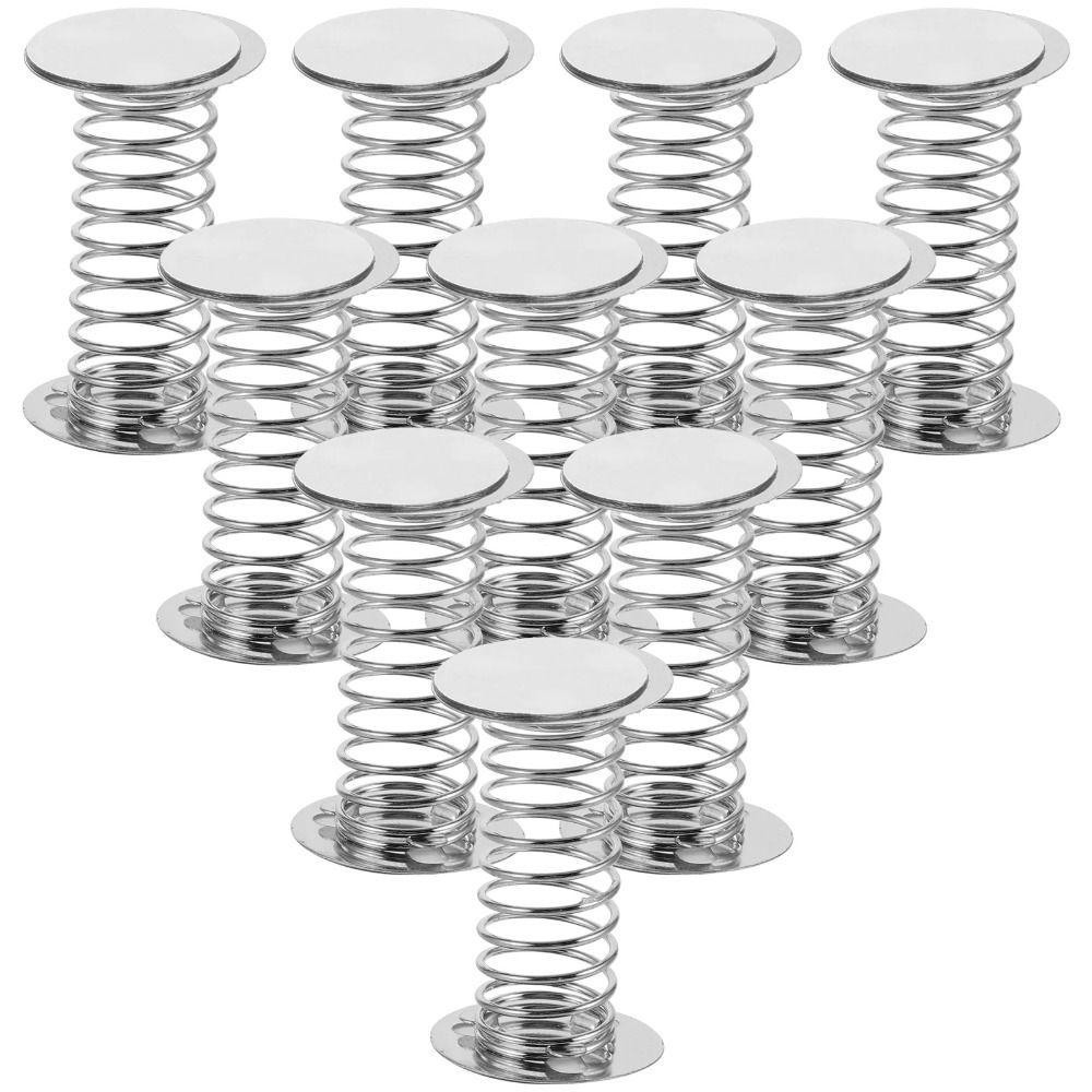 GREATESTIN 10 peças de molas verticais elásticas, base DIY de 2,5 cm, molas decorativas para interior de carro, bonecos