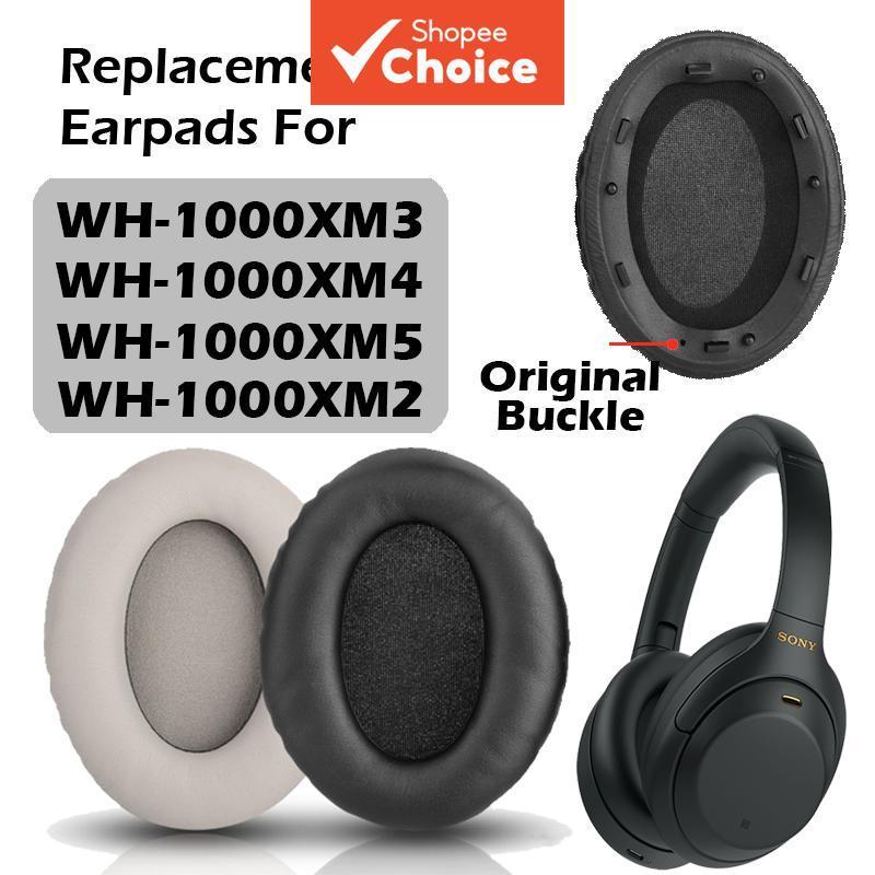 Almofadas de Reposição Compatíveis com Sony XM2, XM3, XM4, XM5, Espuma de Memória para Isolamento de Ruído, Pro Max