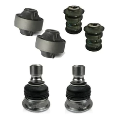 Kit Bucha + Pivo Bandeja Balança Nissan Tiida / Livina - 6pç