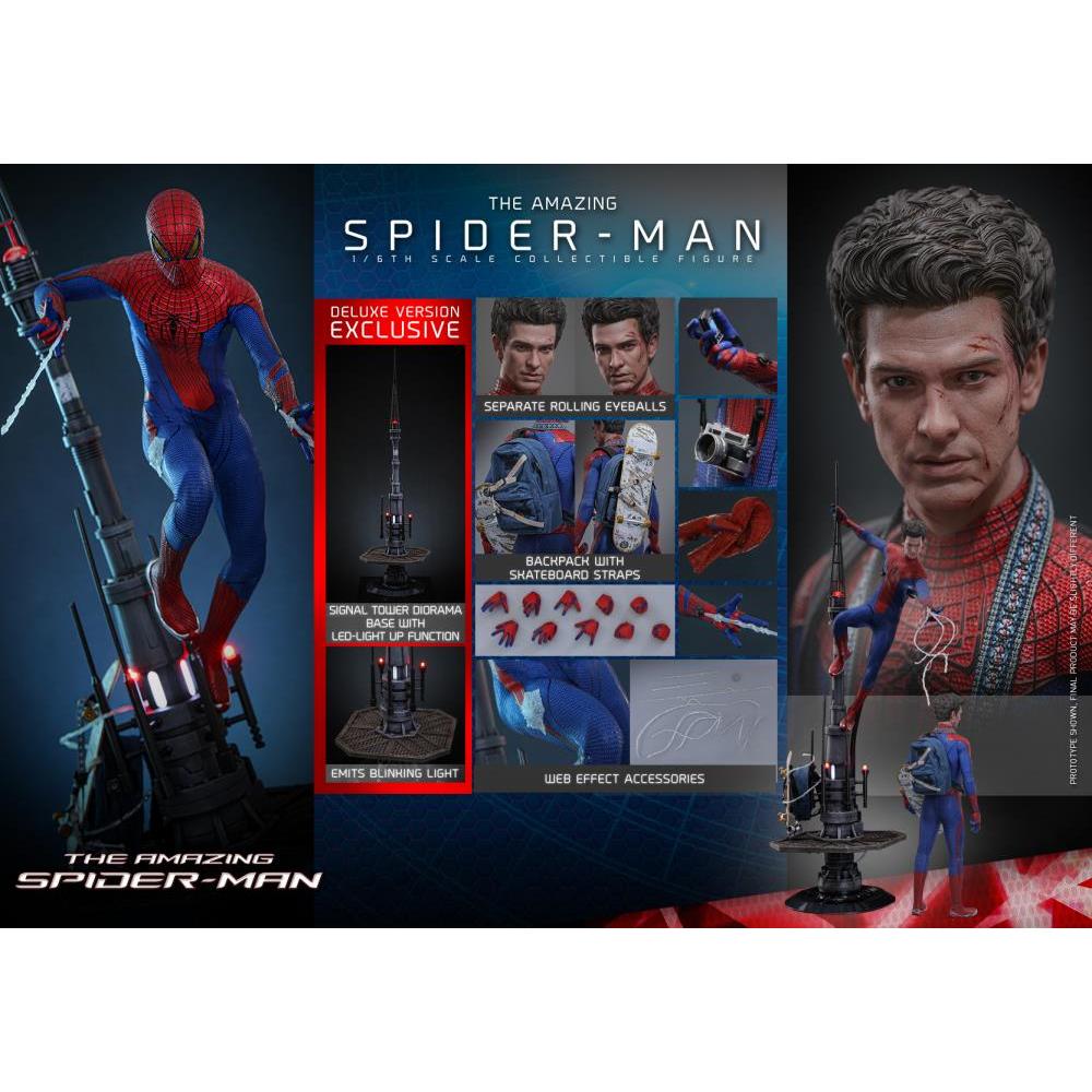 Hot Toys The Amazing Spider-Man MMS772 Spider-Man Deluxe 1/6