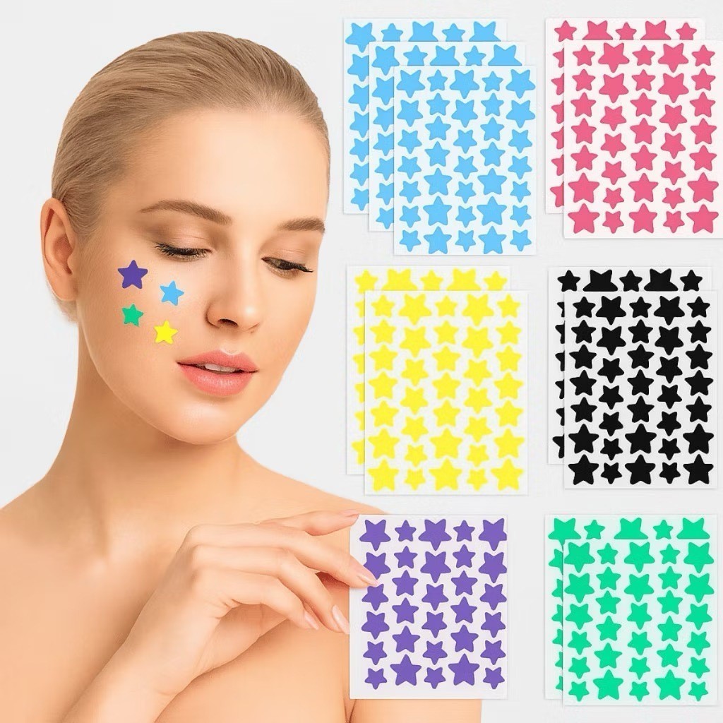 KIT ate 800 idrocolóide Acne Remendos Rosto Espinha Adesivos Para Zits Tratamento De Ponto Cuidados Com A Pele Essencial