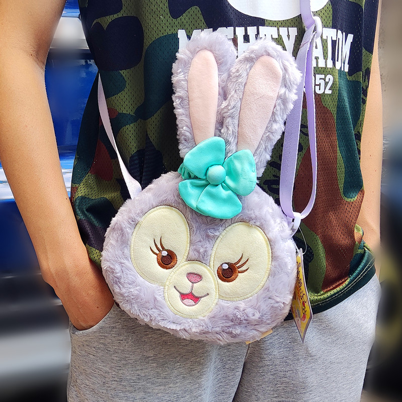 Estilo japonês novo estilo estrela Ballet coelho boneca de pelúcia bolsa de moedas saco Diagonal bonito influenciador co
