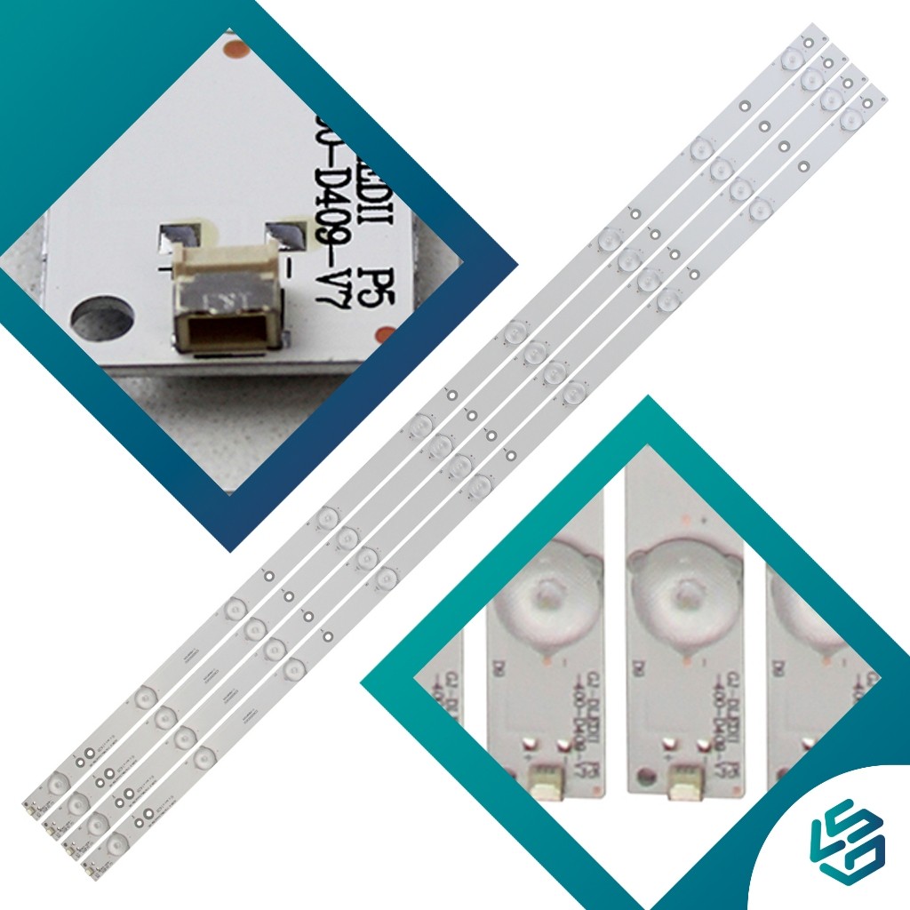 Kit 4 Barras Led 40pfg5109 40pfg5100 Le40d1452 LE40D1442 novo