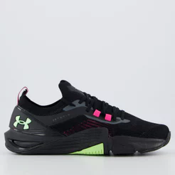 Tênis Under Armour Tribase Cross 2 SE Preto e Roxo