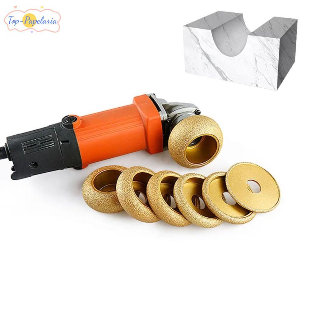 Roda De Afiação De Pedra Perfumada , Rebolo De Ferramenta De Chanfrar De 75 Mm , Cabeça De Moagem De Rebarbadora Com Fen