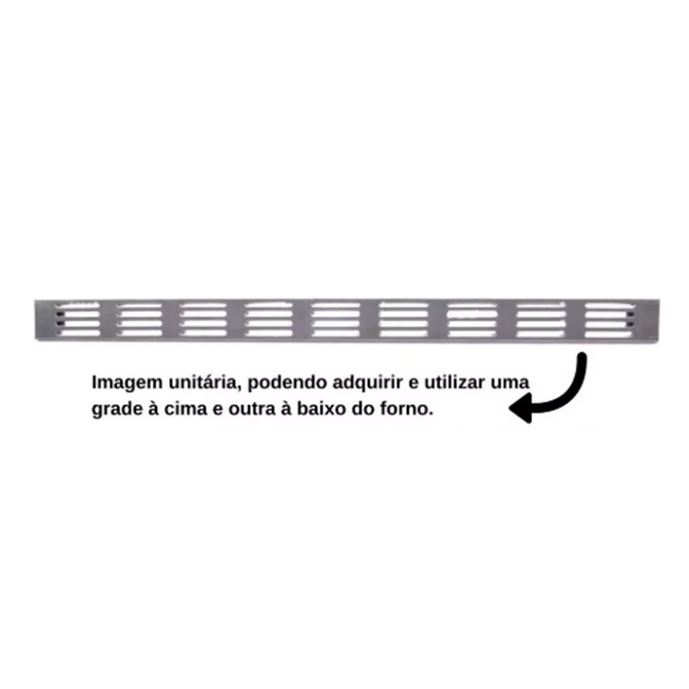 Grade de Ventilação para Forno de Embutir Fogatti