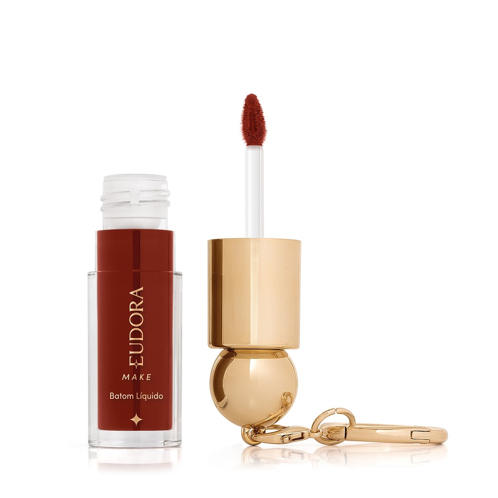 Eudora Make O Diabo Veste Prada Batom Líquido Cremoso Fashion Icon Berry 4ml