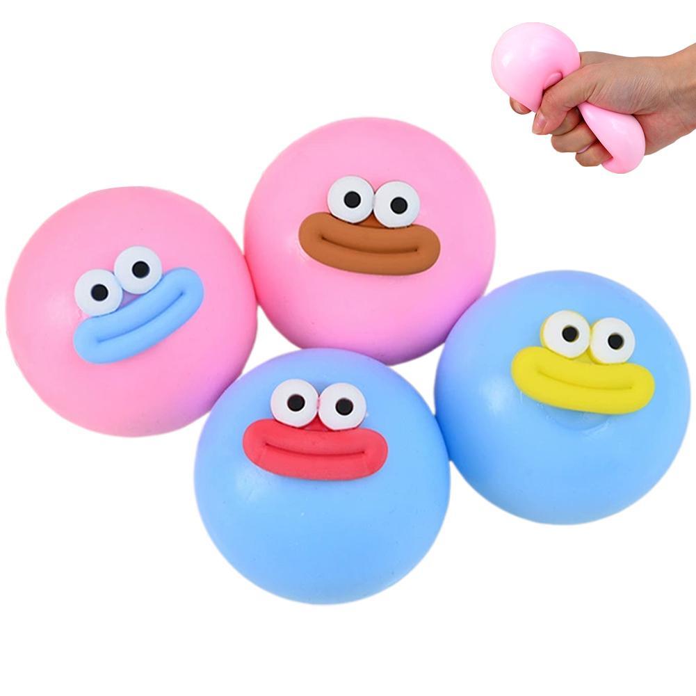 Novo Smushers Squishy Cutie Toy Funny Face Curiositys Dog Swap Soft Moldável Multisensorial Alívio Do Estresse Para Ansi