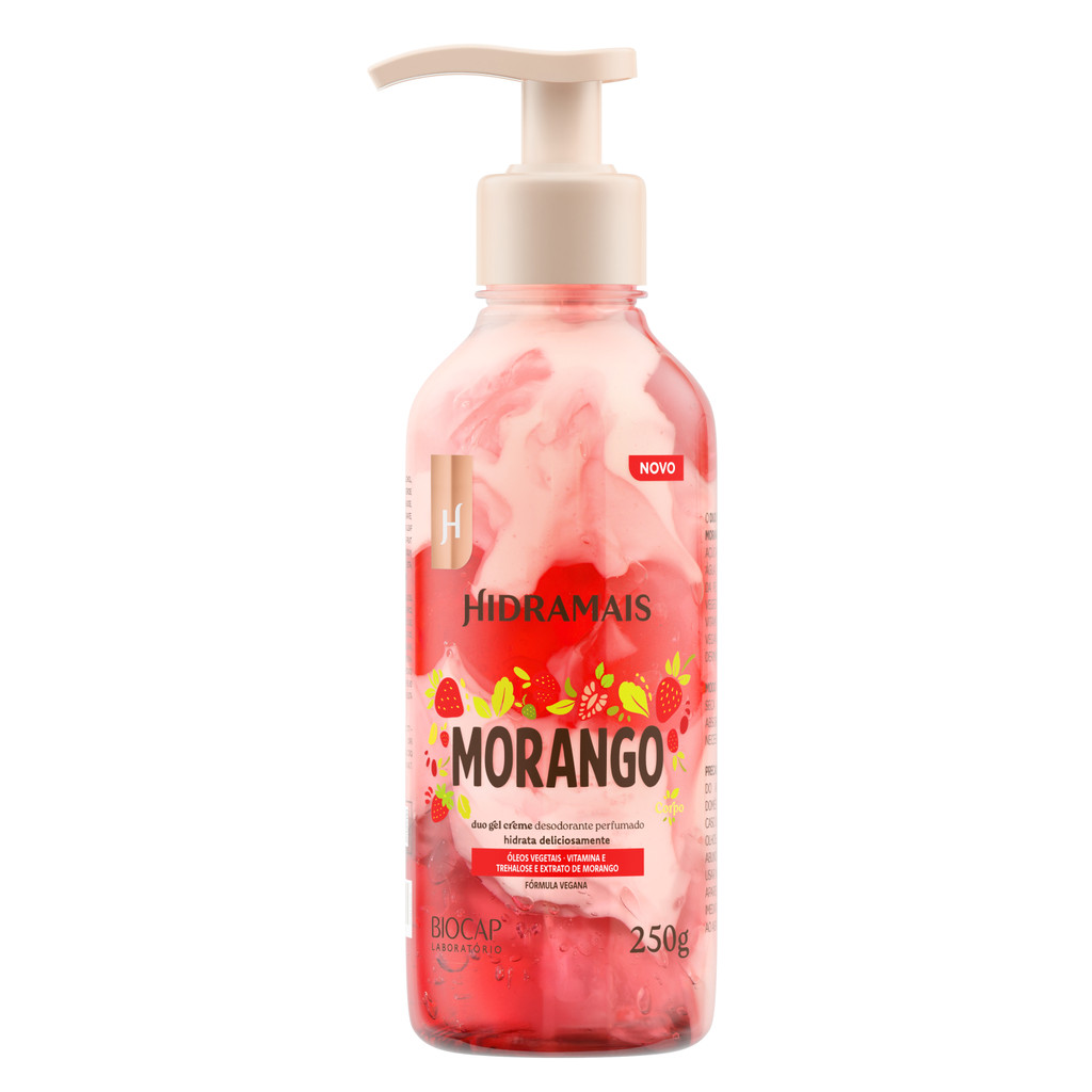 Imagem Creme Duo Gel Morango Hidratação Perfumada