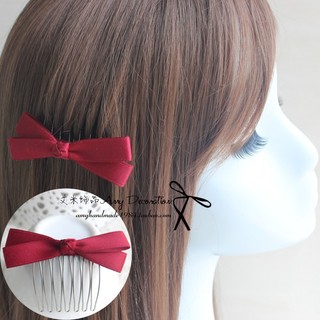 Acessórios de cabelo coreanos grampo de cabelo pente inserção pente franja clipe pequena bola cabeça grampo de cabelo im