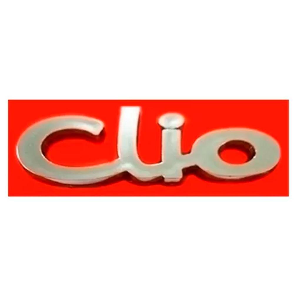 Emblema Clio do Porta Malas Clio 98 a 2012 Cromado