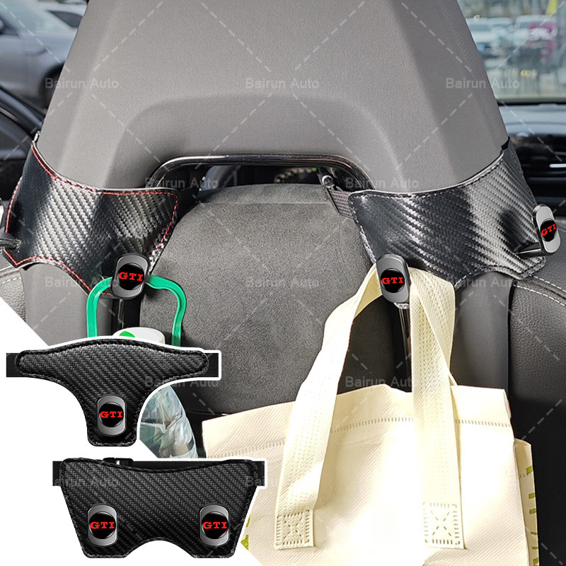 1/2 Pçs Assento De Carro Volta Gancho Multi-Função Esportivo Forte Cabide De Carga Para POLO Golf 5 6 7a Geração GTI VW 