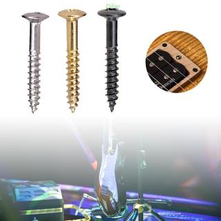Difier 10 Pçs Guitarra Elétrica Captador Montagem Parafuso Humbucker Anéis Parafusos P