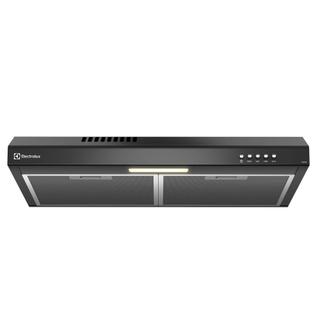 Depurador de Ar Electrolux 60cm Preto Alto Poder de Sucção, Luz LED e Filtragem Dupla (DE…