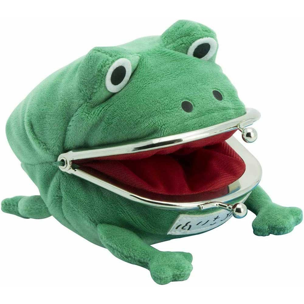 NARUTO SHIPPUDEN GAMA CHAN FROG 3D Bolsa De Moedas De Pelúcia