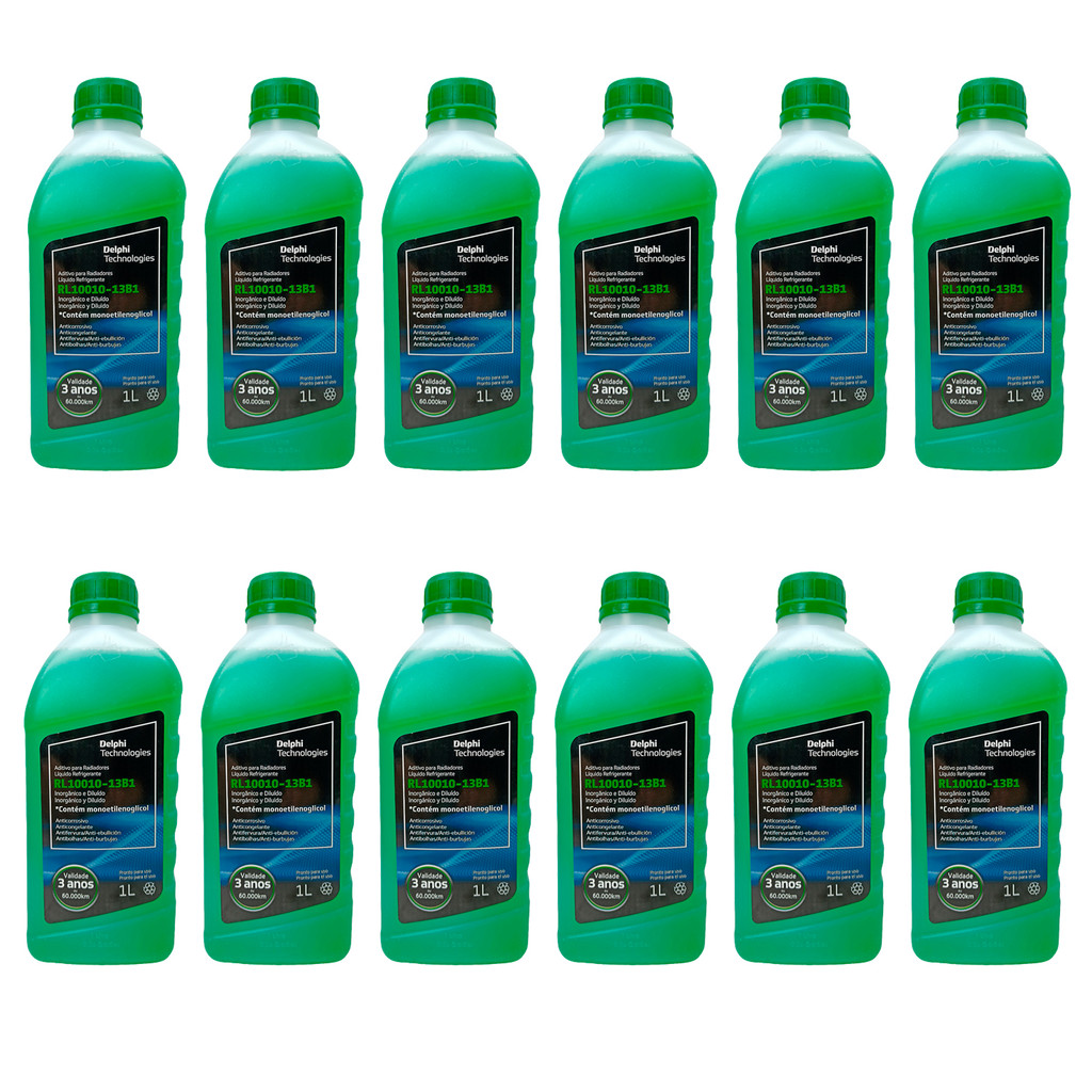 Caixa 12 Aditivos para Radiador Delphi RL10010 em Oferta na Shopee