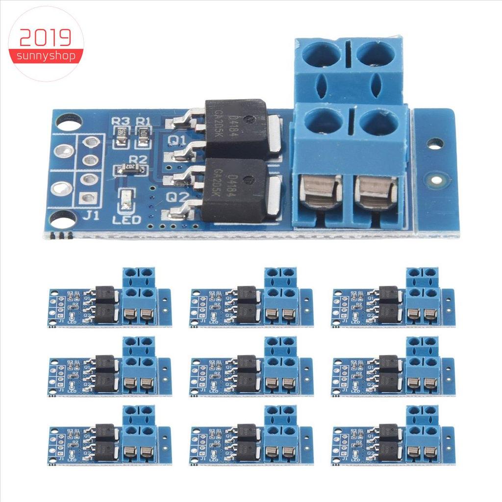 [Bestseller S] 10 Peças DC 5V-36V 15A (Máx . 30A) MOSFET Módulo De Driver De Interruptor De Gatilho 0-20KHz Painel De Co