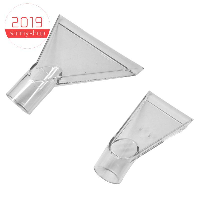 [Bestseller S] 2 Pcs 38mm Bicos De Sucção Rotativos Cabeça De Escova Transparente Limpador De Tapete Secador Acessórios 