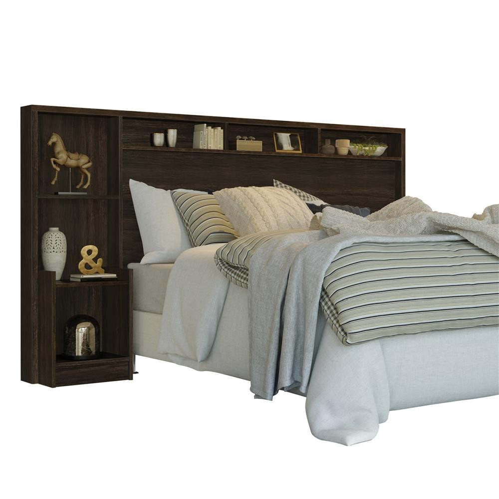 Cabeceira para Cama Box Casal Talismã com Nicho Fênix
