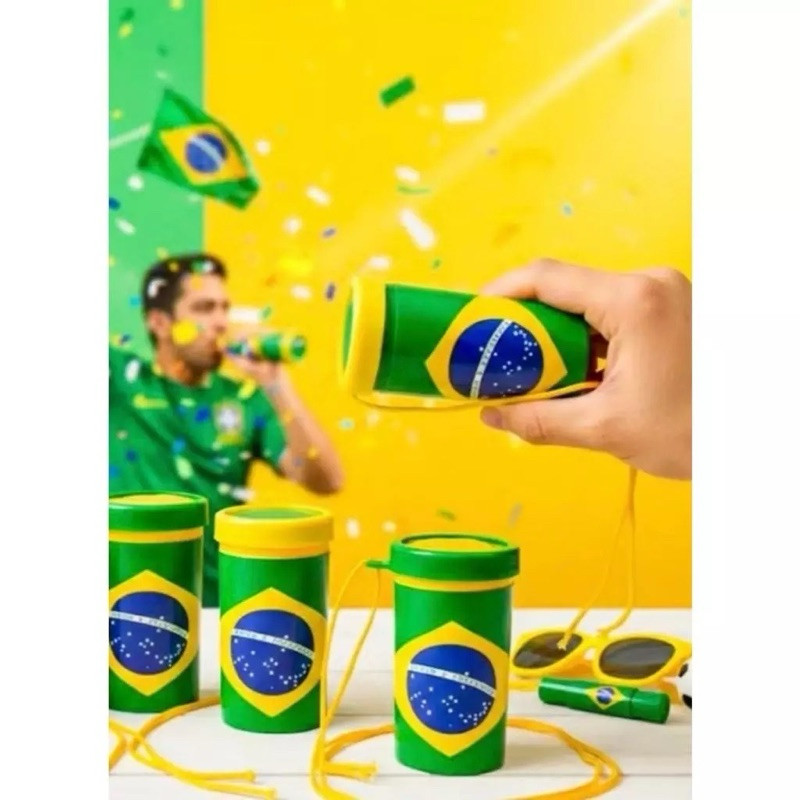 Kit Festa 60 Cornetas (COM EMBLEMA) - Brinde Infantil Atacado