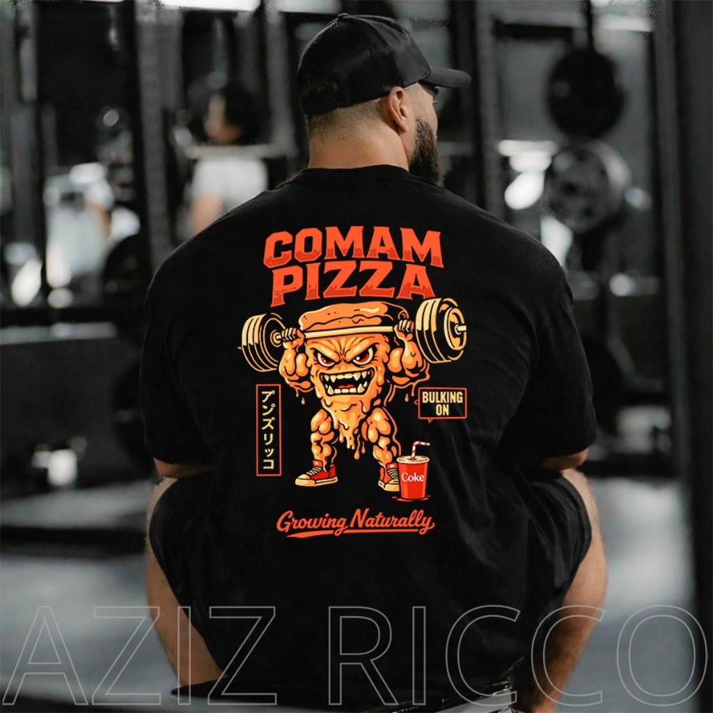 [Camiseta Vintage Masculina Algodão]HYP Camiseta Oversized academia 100% Algodão Streetwear Unisexx