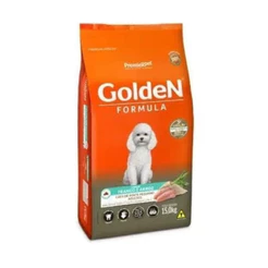 Ração Fórmula Cães Adultos Frango Mini Bits Golden 15Kg