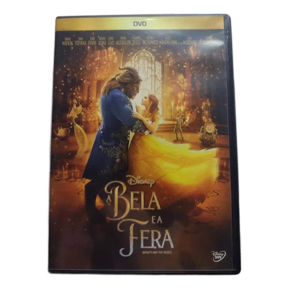 DVD Filme A Bela e A Fera 2017 Bill Condon emma Watson