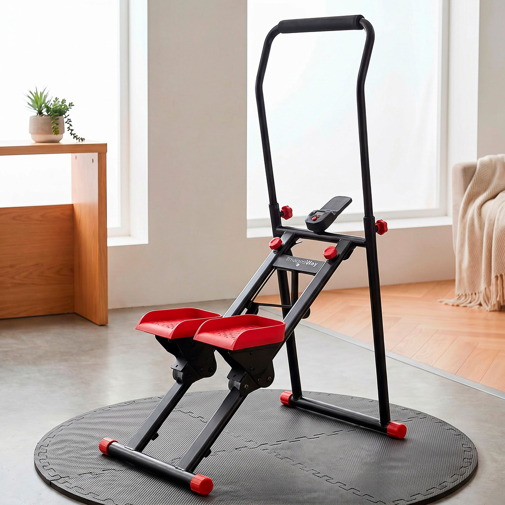 Simulador de caminhada escalada vertical stepper elíptico aparelho ginástica de academia emagrecer