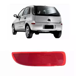 Refletor Lanterna Parachoque Tras Corsa Hatch 08 09 10 11 12 Lado Esquerdo
