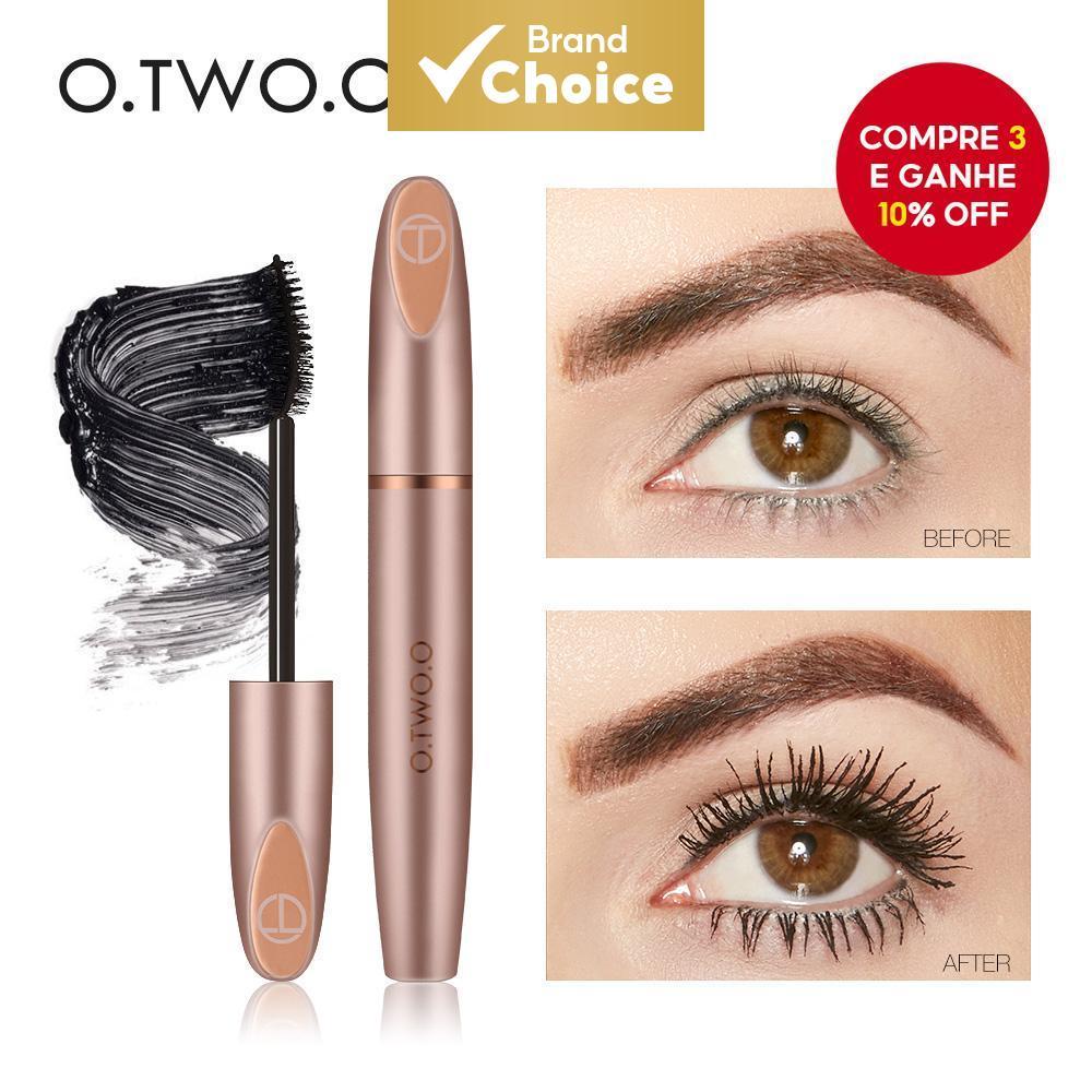 O.TWO.O Rímel de Cílios de Fibra de Seda 4D Maquiagem de Olhos de Longa Duração à Prova de Manchas