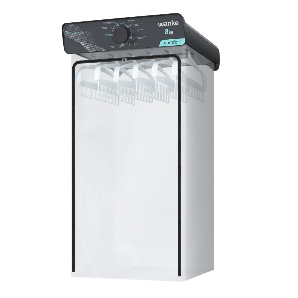 Secadora de Roupas de Parede Wanke SWCA080 Timer 120 minutos 8KG
