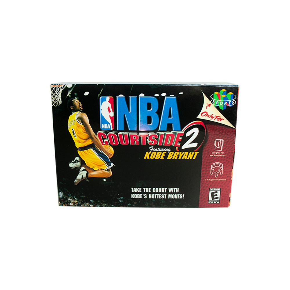 Jogo NBA Courtside 2: Featuring Kobe Bryant - Nintendo 64 (Usado)