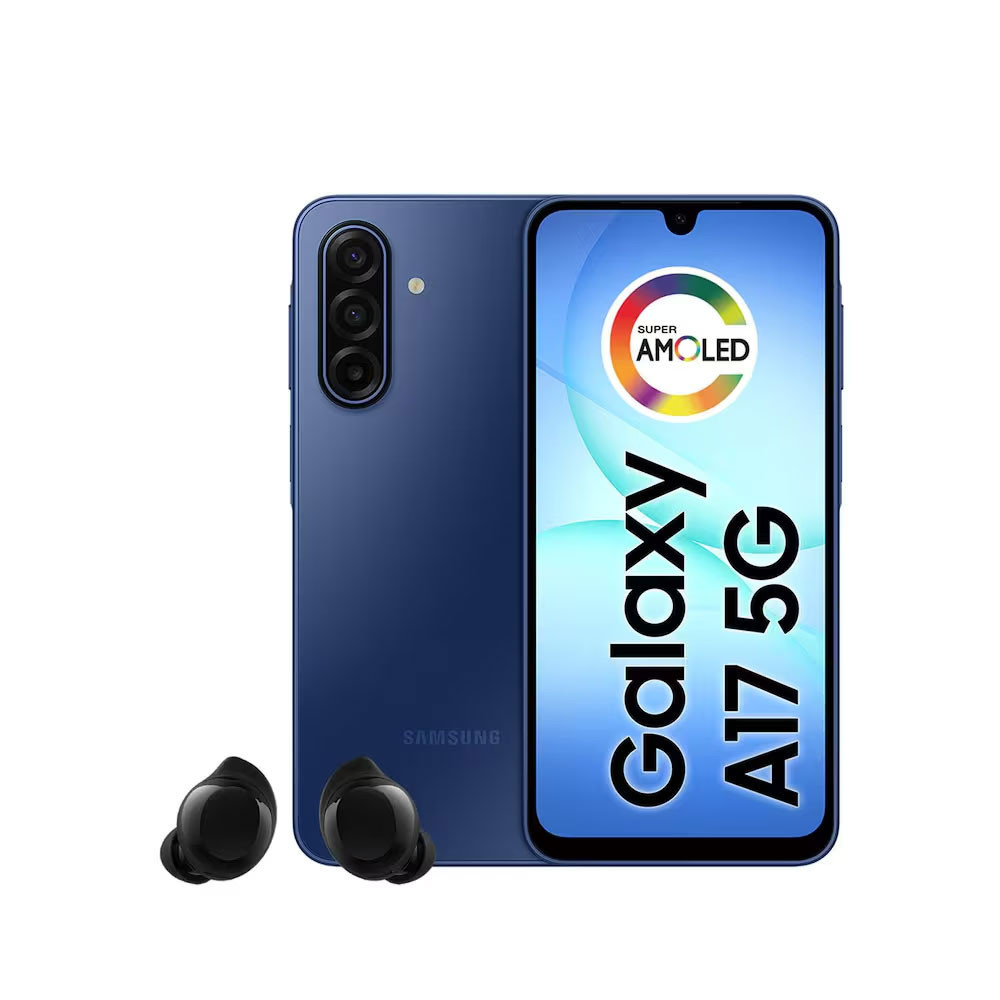 Smartphone Galaxy A17 5G Tela 6.7 256GB Cmera Tripla 50MP + Galaxy Buds Core Sam