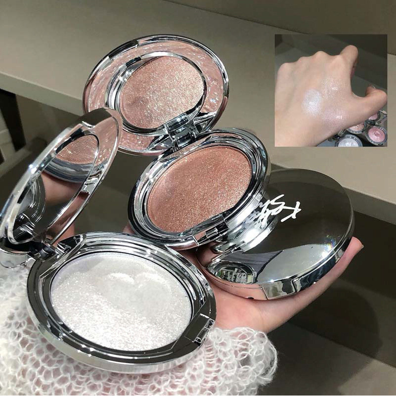 Kakashow monocromático creme de alto brilho Natural tridimensional diamante piscando pérola fina piscando batata picada 