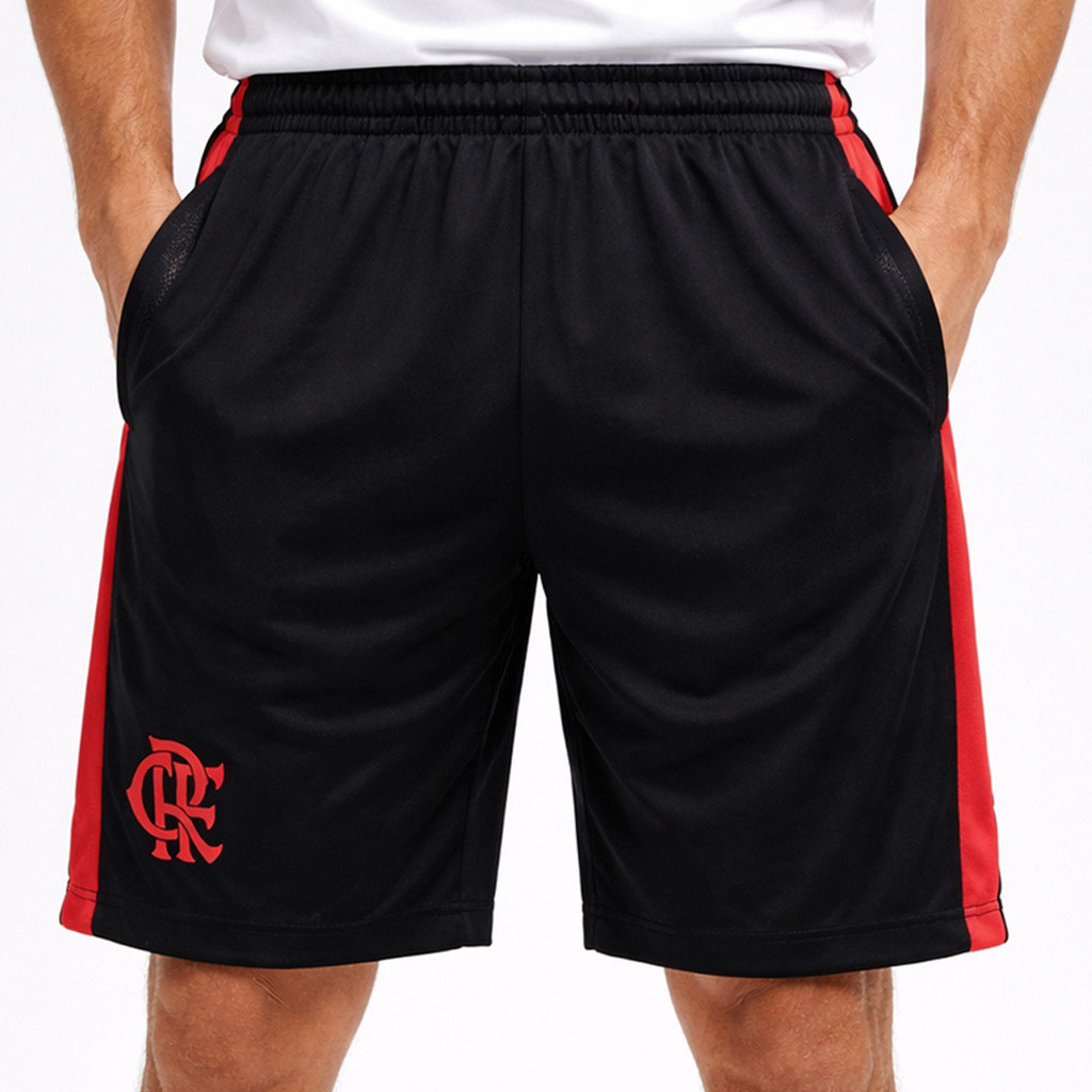 Bermuda Flamengo Crux Preta