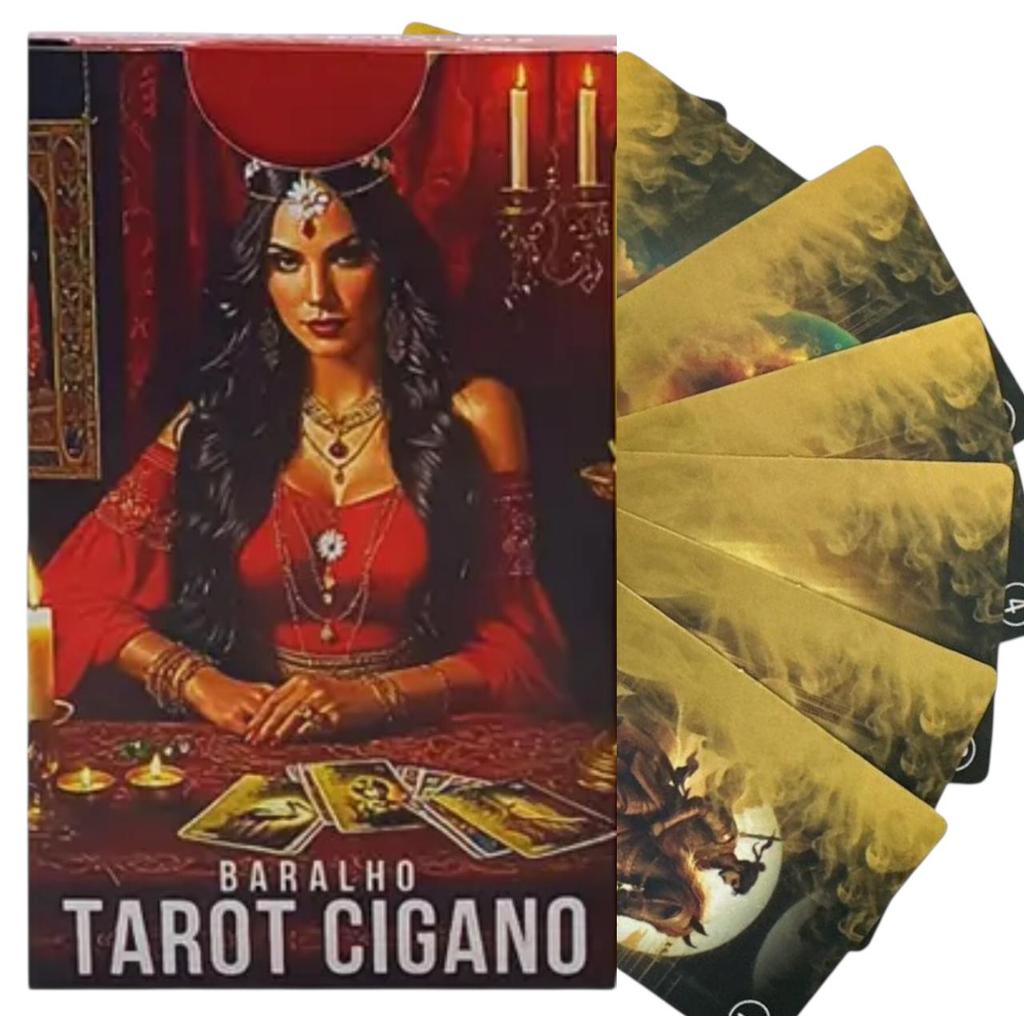 Baralho Tarô Cigano 36 Cartas | Intuição | Orientação | Sabedoria Espiritual